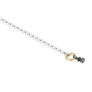 Tous Silver, Gold Vermeil and Dark Silver Hold Bracelet 812341570