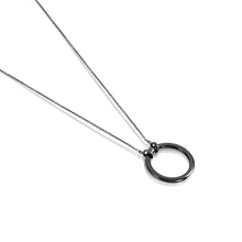 Carica l&#39;immagine nel visualizzatore di Gallery, Tous Dark Silver Hold Necklace 812342530