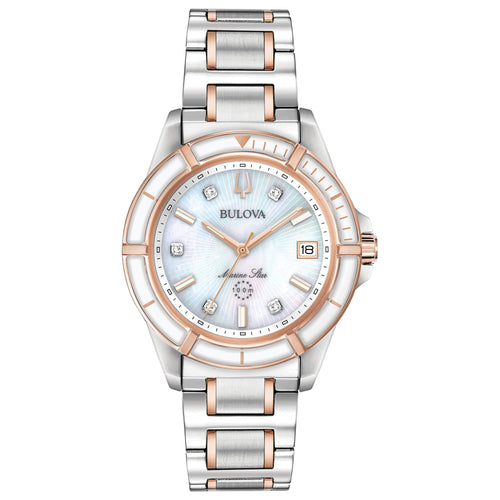 BULOVA 98P187 Marine Star Lady
