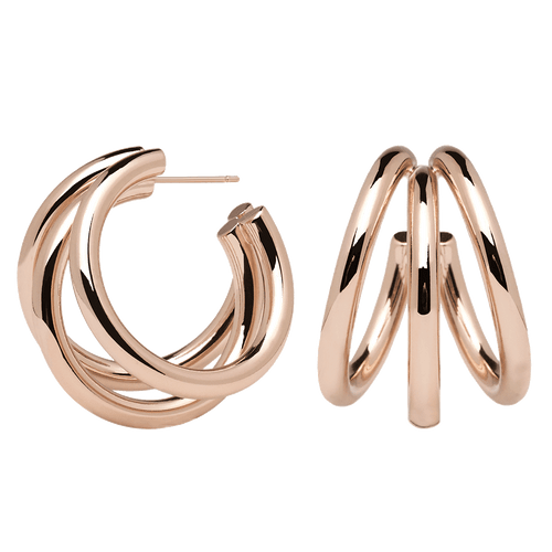 PDPAOLA ORECCHINI IN ORO ROSA TRUE AR03-066-U