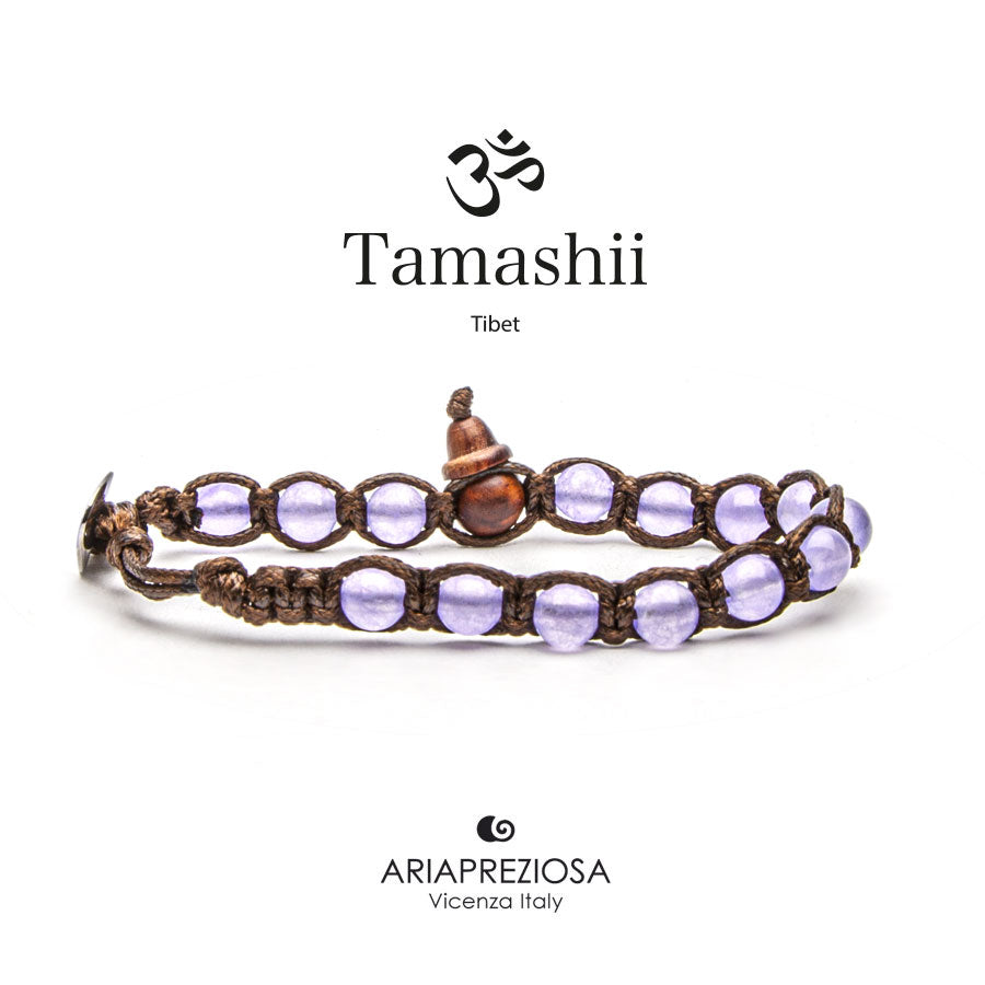 Bracciale Tibetano Giada Lavanda Donna Tamashii BHS1100-201 Bracciale Tibetano Giada Lavanda Donna Tamashii BHS1100-201