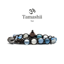 Carica l&#39;immagine nel visualizzatore di Gallery, Tamashii AGATA BLU CHIARO STRIATA BHS900-84
