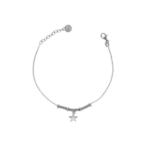 RUE DES MILLE BR-002 1SOG STE RH BRACCIALETTO MICRO ANELLI - STELLA I SOGNI SON DESIDERI