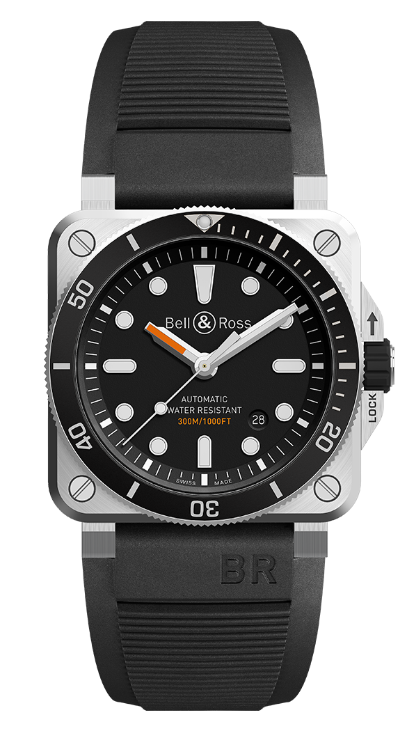 BR 03-92 DIVER 42MM BR0392-D-BL-ST/SRB