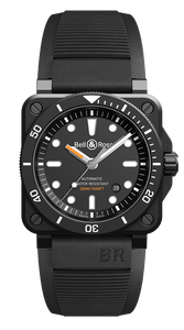BR 03-92 DIVER BLACK MATTE 42MM BR0392-D-BL-CE/SRB