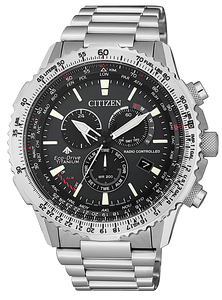 Citizen Radiocontrollato Crono Pilot Super Titanio CB5010 81E