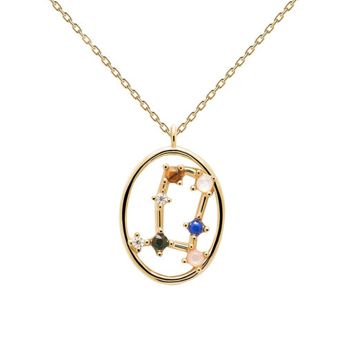 PDPAOLA COLLANA GEMELLI ZODIAC