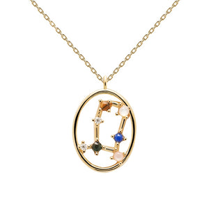 PDPAOLA COLLANA GEMELLI ZODIAC