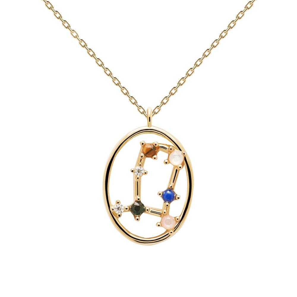 PDPAOLA COLLANA GEMELLI ZODIAC