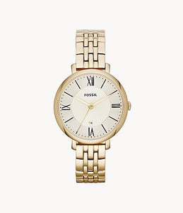 FOSSIL OROLOGIO IN ACCIAIO INOSSIDABILE COLOR ORO JACQUELINE ES3434