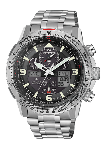 Citizen Radiocontrollato SkyHawk Super Titanio JY8100-80E