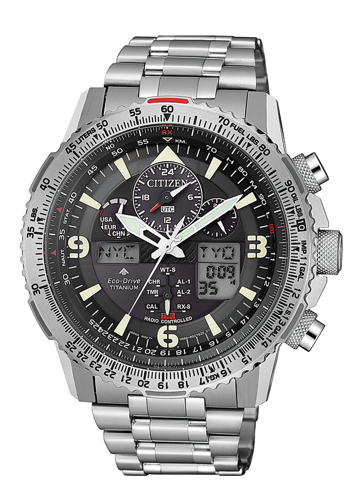 Citizen Radiocontrollato SkyHawk Super Titanio JY8100-80E