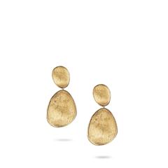 18K Yellow Gold Large Double Drop Earrings OB1347 Y 02