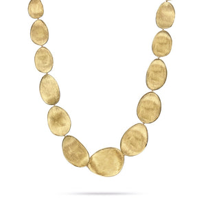 LUNARIA GOLD LARGE GRADUATED COLLAR NECKLACE BY MARCO BICEGO CB1777