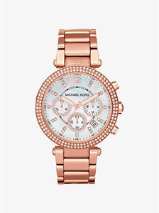 MICHAEL KORS OROLOGIO PARKER TONALITA' ORO ROSA MK5491