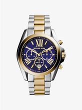 Carica l&#39;immagine nel visualizzatore di Gallery, MICHAEL KORS OROLOGIO BRADSHAW OVERSIZE BICOLORE MK5976