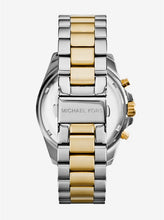 Carica l&#39;immagine nel visualizzatore di Gallery, MICHAEL KORS OROLOGIO BRADSHAW OVERSIZE BICOLORE MK5976