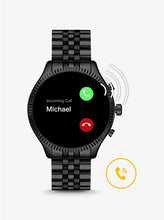 Carica l&#39;immagine nel visualizzatore di Gallery, MICHAEL KORS SMARTWATCH GEN 5 LEXINGTON NERO MKT5096