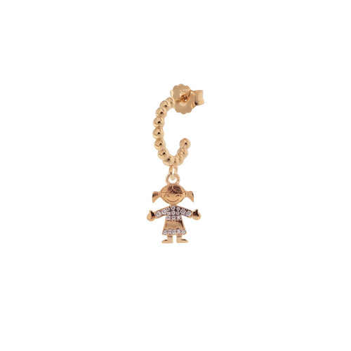 RUE DES MILLE ORZ-007 BIMBA MONO ORECCHINO STARDUST TALES