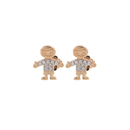 RUE DES MILLE ORZ-007 LOB BIMBO ORECCHINI STARDUST TALES