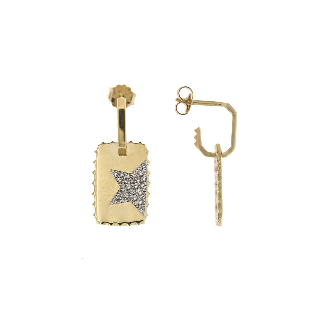 RUE DES MILLE ORZ-009 RT STE AU MONO-ORECCHINO MEDAGLIA STELLA MADLY
