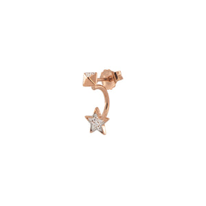 RUE DES MILLE ORZ-ARC STEBO MONO ORECCHINO STARDUST TRIBE