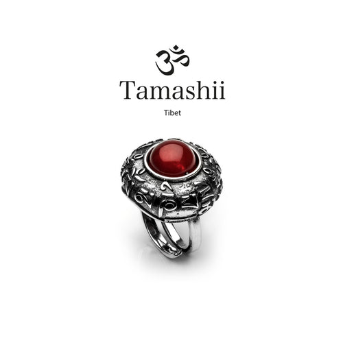 Tamashii ANELLO DVAGS ZVA AGATA ROSSO PASSIONE RHS905-124
