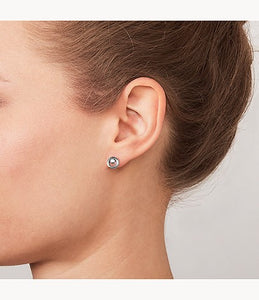 Skagen Elin Crystal Circle Earrings SKJ0836040