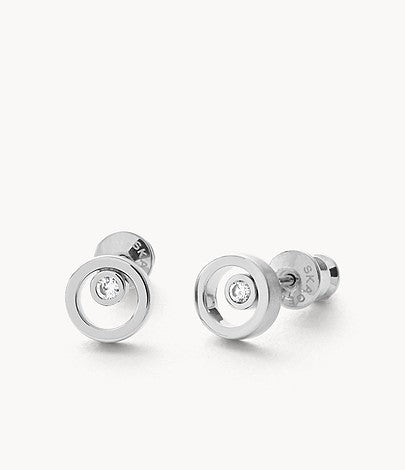 Skagen Elin Crystal Circle Earrings SKJ0836040