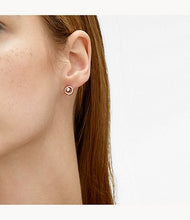 Carica l&#39;immagine nel visualizzatore di Gallery, Skagen Elin Crystal Circle Earrings SKJ0853791