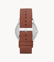 Carica l&#39;immagine nel visualizzatore di Gallery, Skagen Holst Brown Leather Multifunction Watch SKW6086