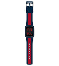 Carica l&#39;immagine nel visualizzatore di Gallery, SWATCH TOUCH DARK BLUE &amp; RED SURN101D