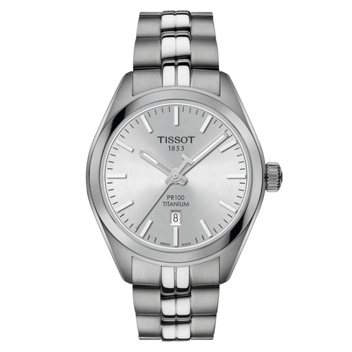 TISSOT PR 100 TITANIUM QUARTZ LADY T1012104403100