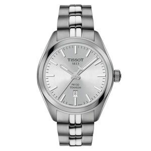 TISSOT PR 100 TITANIUM QUARTZ LADY T1012104403100