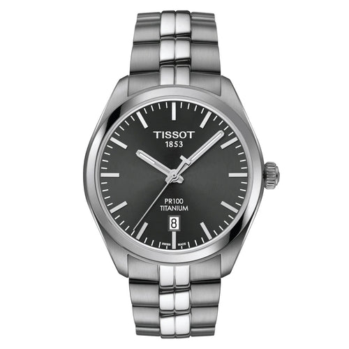 TISSOT PR 100 TITANIUM QUARTZ T1014104406100