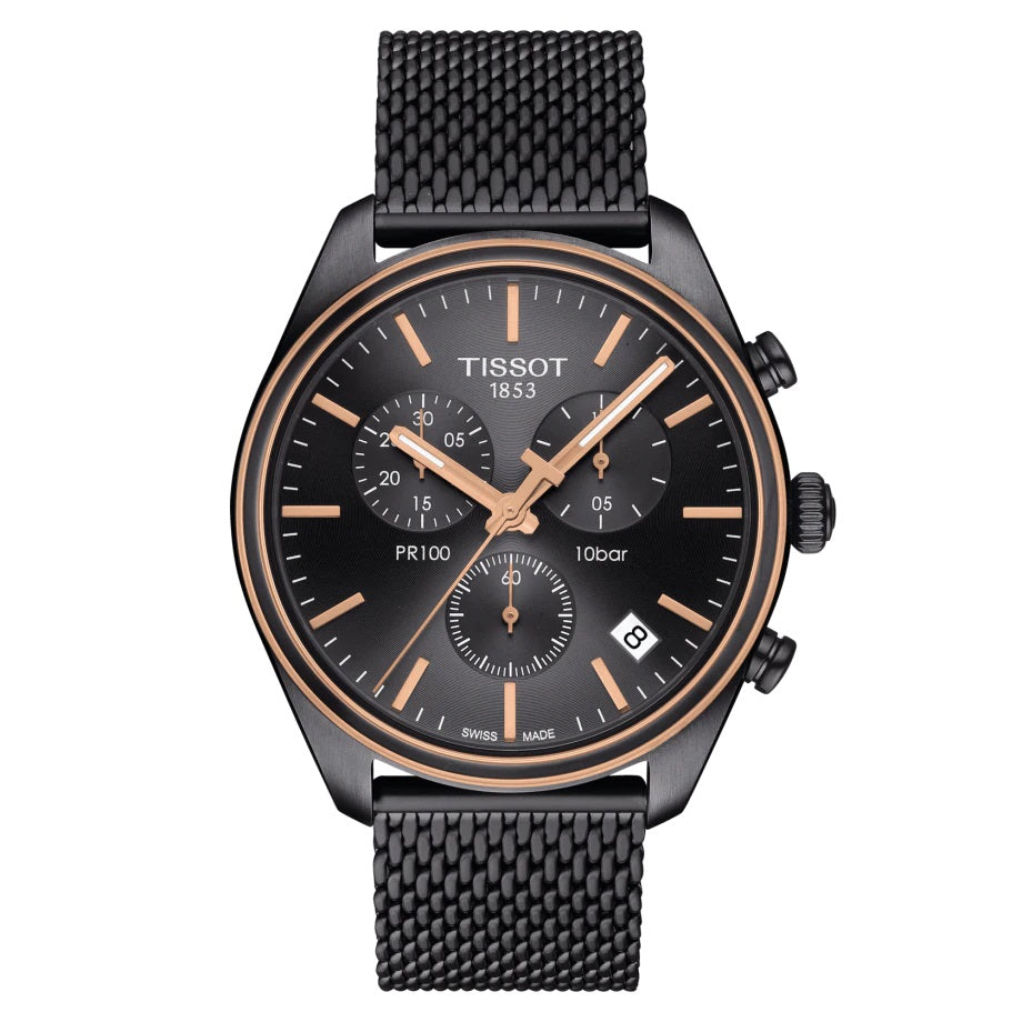 TISSOT PR 100 CHRONOGRAPH T1014172306100