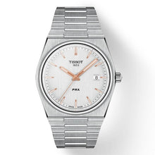 Carica l&#39;immagine nel visualizzatore di Gallery, TISSOT PRX QUADRANTE ARGENTO T1374101103100