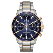 Carica l&#39;immagine nel visualizzatore di Gallery, BULOVA 98B301 Marine Star Crono