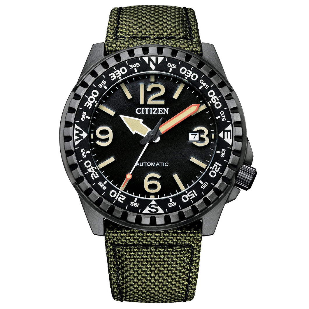 Citizen Automatico cinturino nylon NJ2197-19E