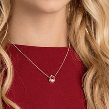 Carica l&#39;immagine nel visualizzatore di Gallery, COLLANA NORTH, BIANCO, PLACCATO ORO ROSA
