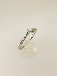 ANELLO SOLITARIO DIAMANTE ORO BIANCO