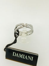 Carica l&#39;immagine nel visualizzatore di Gallery, ANELLO FANTASIA DAMIANI DIAMANTI ORO BIANCO