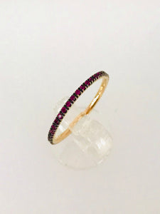 ANELLO FEDINA RUBINI ORO GIALLO