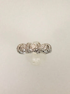 ANELLO FANTASIA DIAMANTI ORO BIANCO