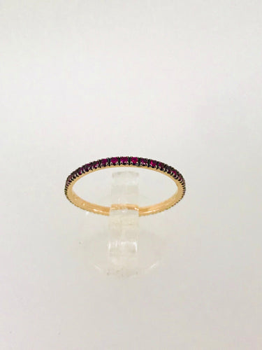ANELLO FEDINA RUBINI ORO GIALLO