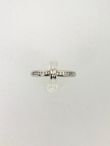 ANELLO FANTASIA DIAMANTI ORO BIANCO