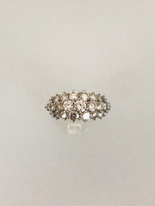 ANELLO FANTASIA DIAMANTI ORO BIANCO