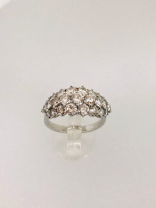 ANELLO FANTASIA DIAMANTI ORO BIANCO