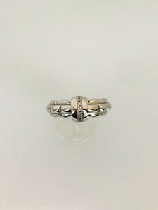 ANELLO FANTASIA DIAMANTI ORO BIANCO