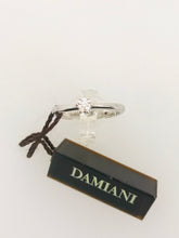 Carica l&#39;immagine nel visualizzatore di Gallery, ANELLO SOLITARIO DAMIANI DIAMANTE ORO BIANCO